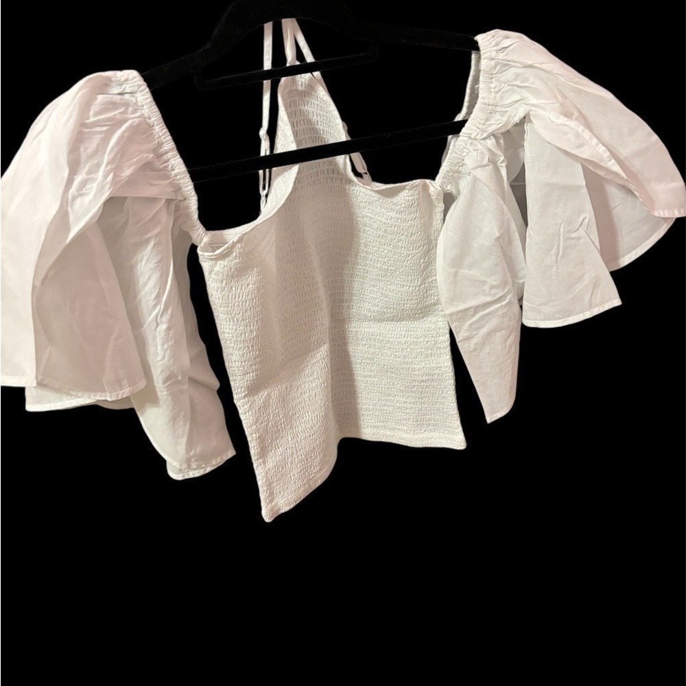 Angel wing crop top